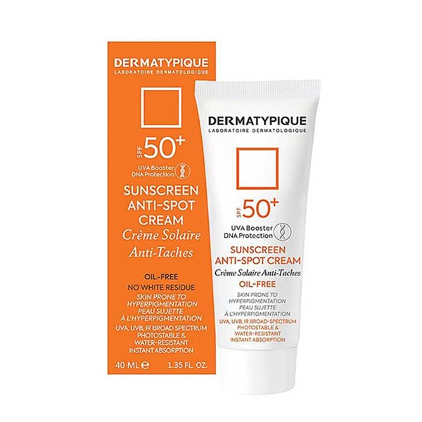 کرم ضد آفتاب درماتیپیک مدل فاقد چربی SPF50 حجم 50 میلی لیتری