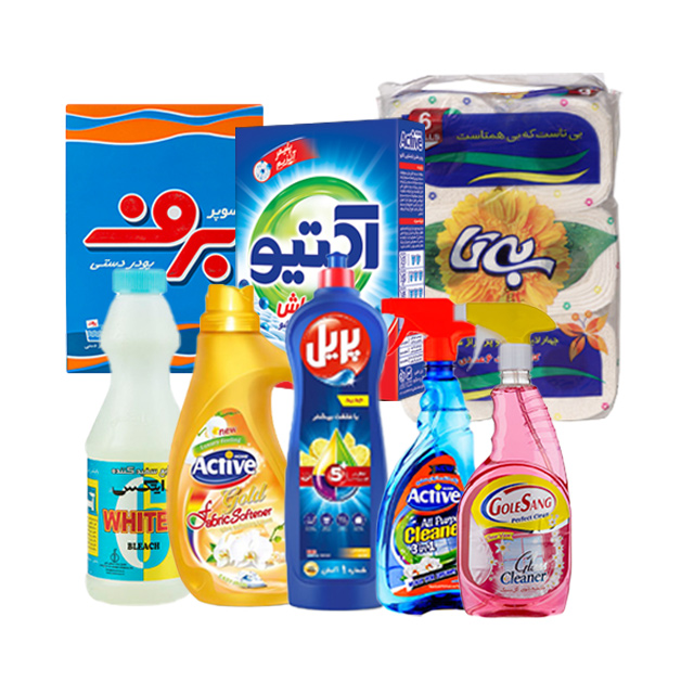 مجموعه شوینده های خانه بسته 8 عددی