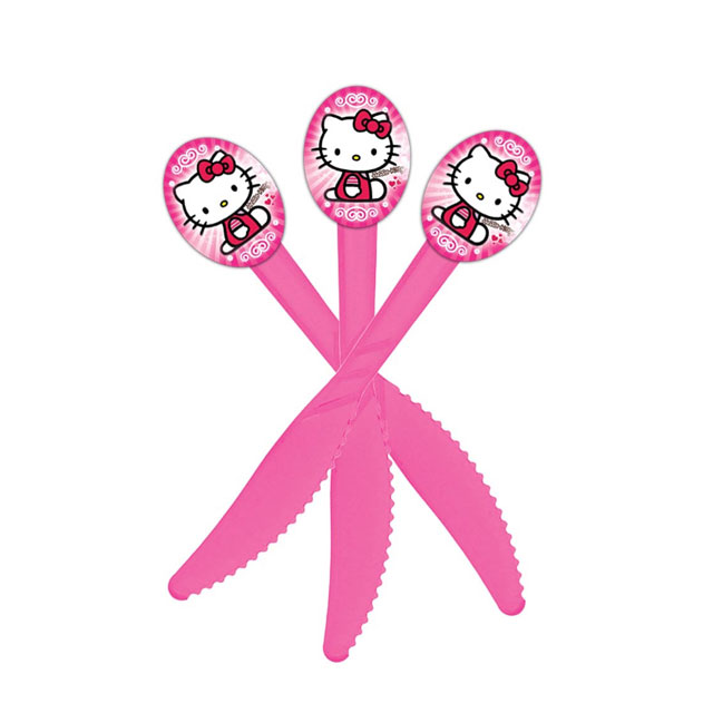 تم تولد چاقو میوه مدل کیتی  بسته  12 عددی