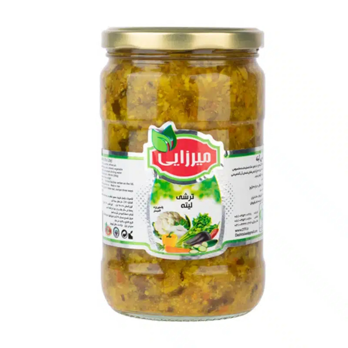 ترشی لیته میرزایی 680 گرمی