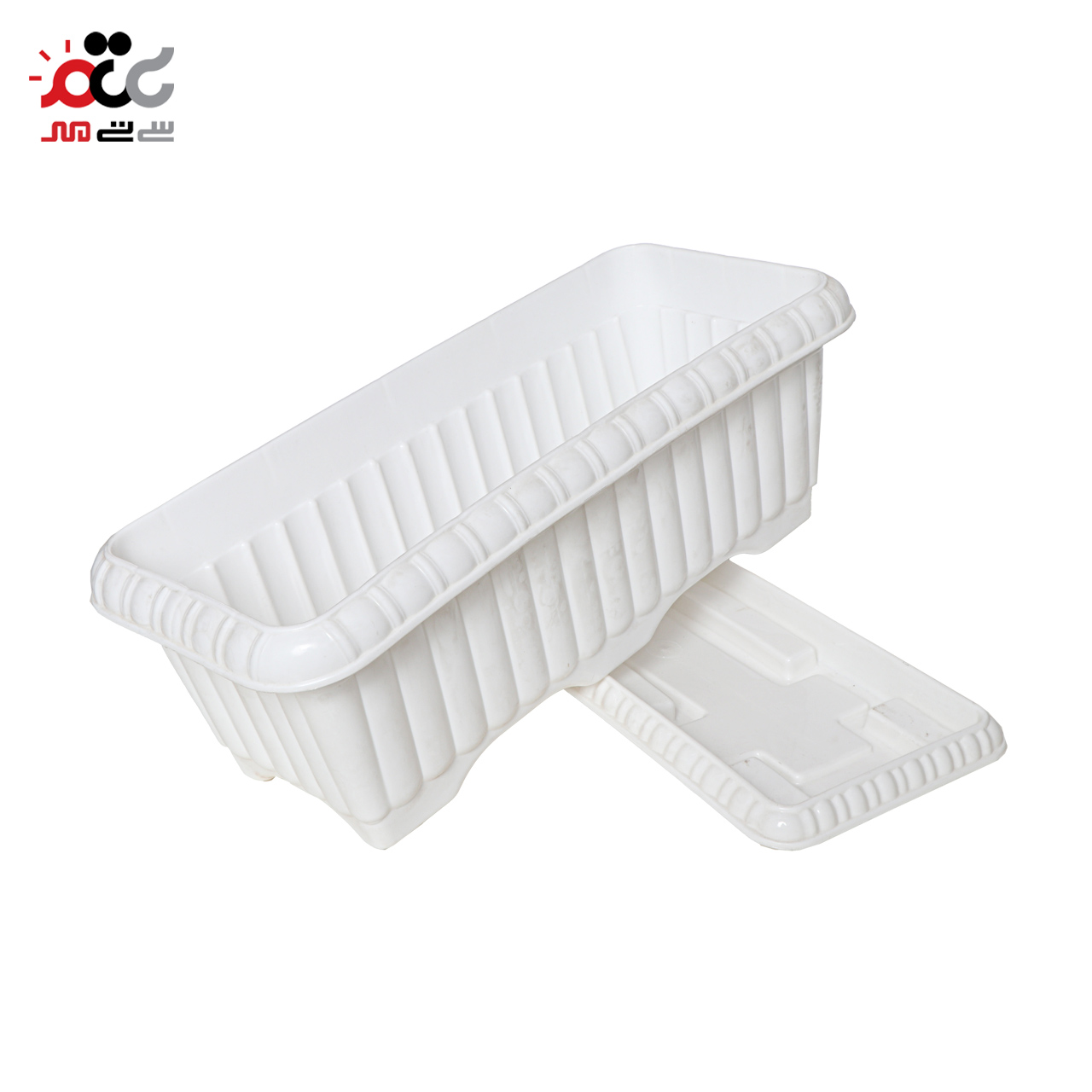 ست گلدان و زیرگلدانی مدل مستطیل کد 401