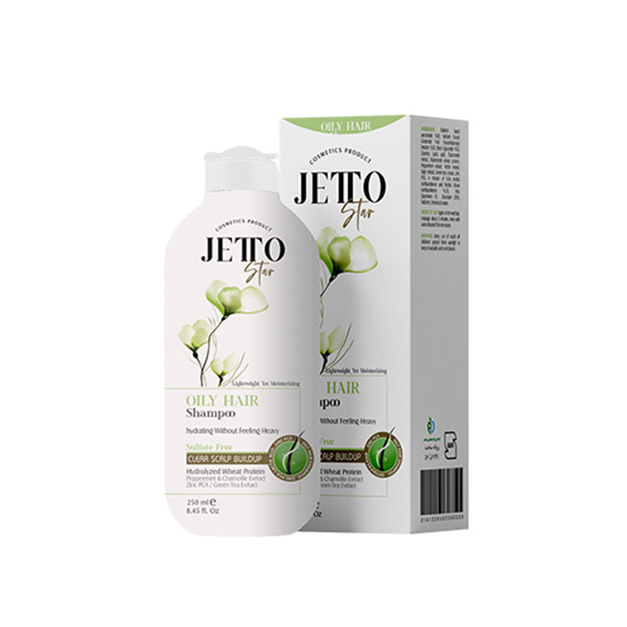 شامپو مو ژتو استار مدل Control حجم 250 میلی لیتری