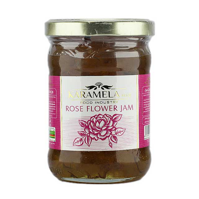 مربا گل سرخ کاراملا 300 گرمی