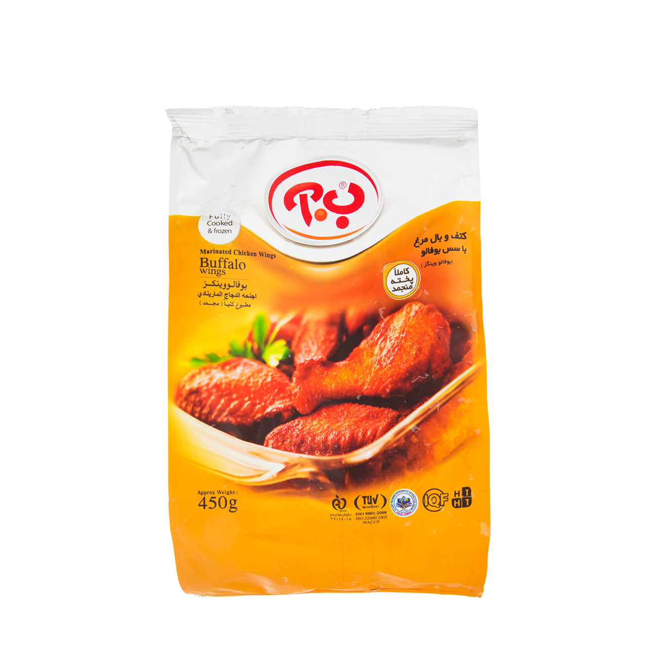 کت و بال مرغ با سس بوفالو