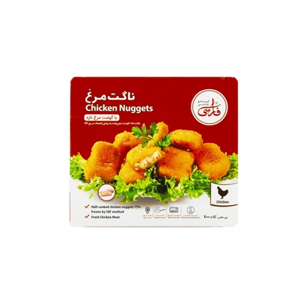 ناگت مرغ فارسی 400 گرمی