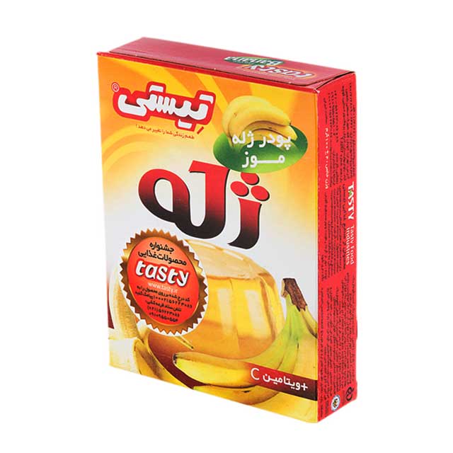پودر ژله موز تیستی 100 گرمی