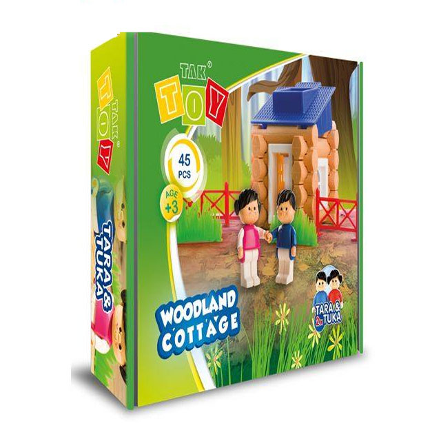 بازی فکری کلبه جنگلی هالی توی 45 قطعه