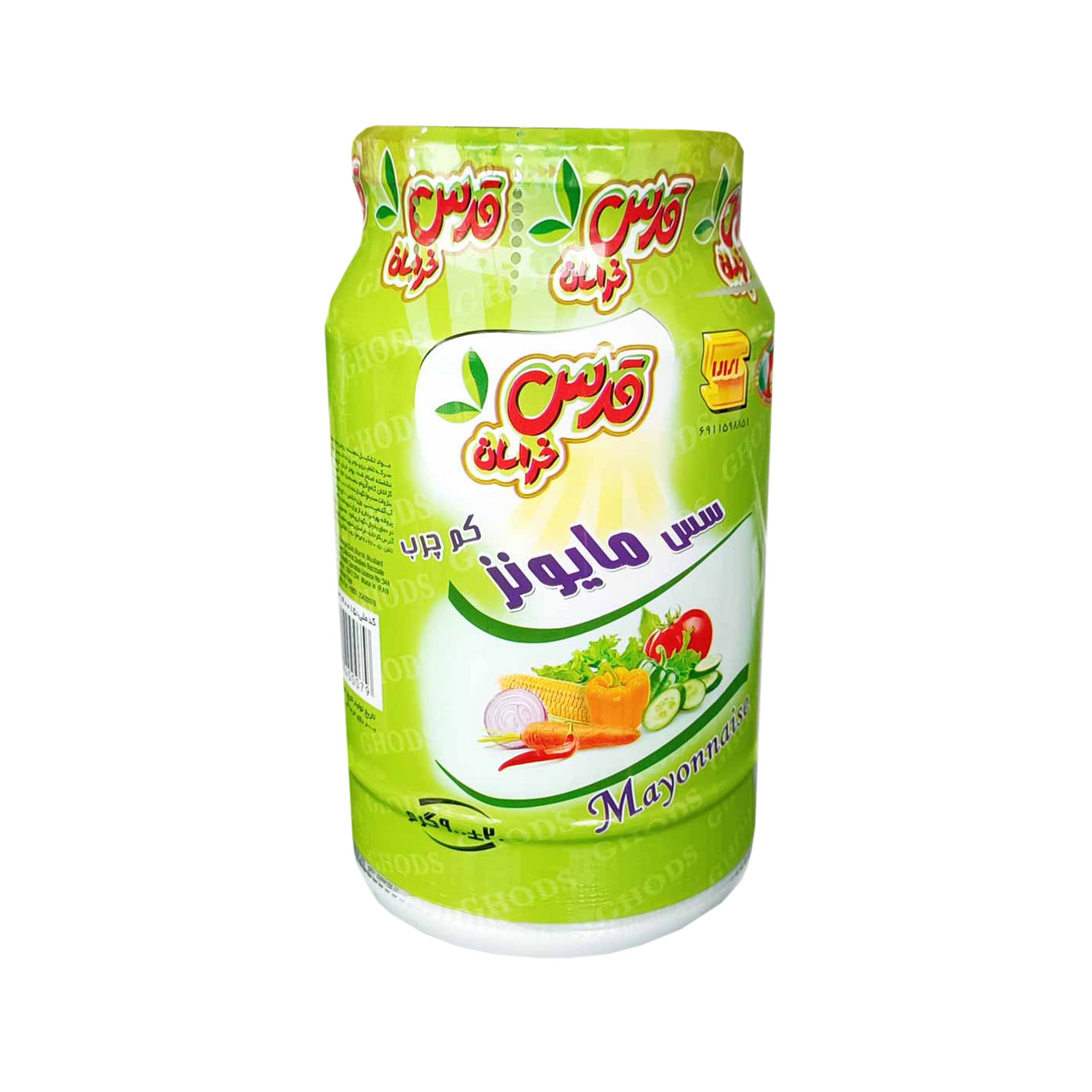 سس مایونز کم چرب قدس خراسان 900 گرمی