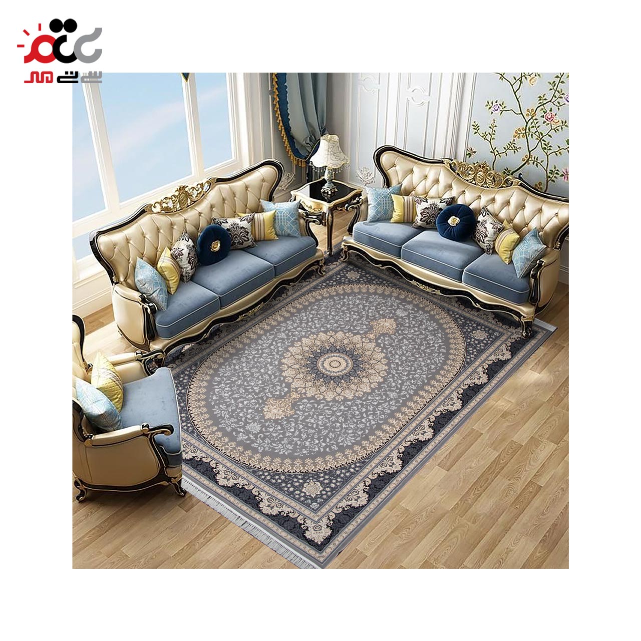 زیباترین فرش ماشینی 700 شانه