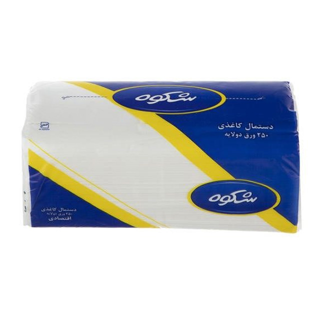 دستمال کاغذی اقتصادی شکوه 500 برگ