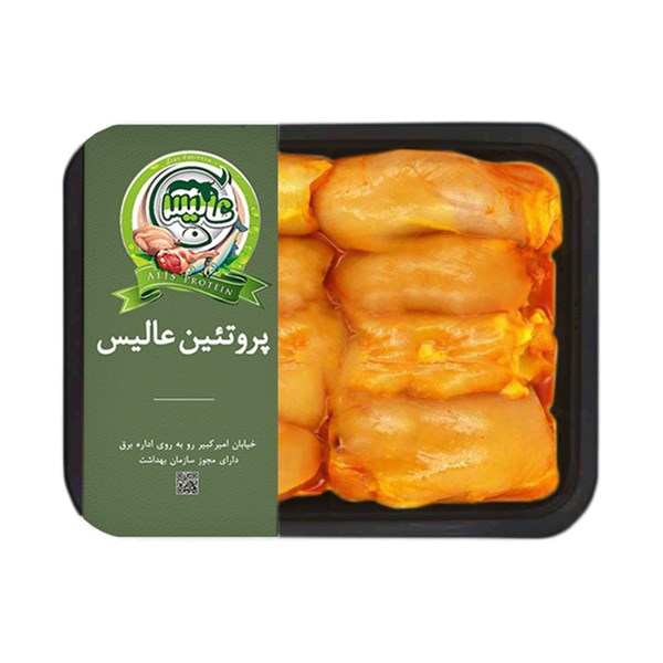 مغز ران زعفرانی مرغ شمال رتبه A مقدار 500 گرمی 