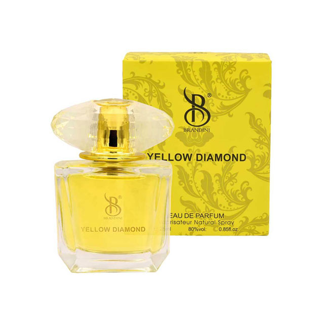 ادکلن زنانه برندینی مدل Yellow Diamond حجم 25 میلی لیتری