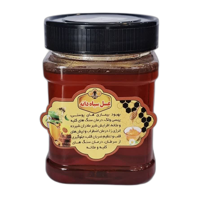 عسل سیاه دانه 500 گرمی