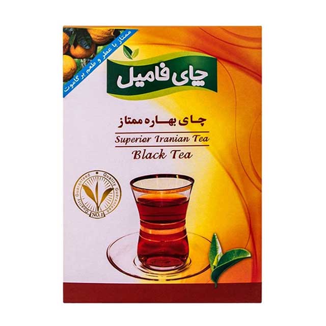 چای شکسته بهاره ممتاز فامیل 500 گرمی