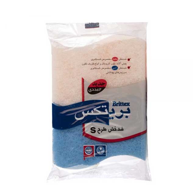 ابر و اسکاچ ضد خش طرح S بریتکس  دو عددی