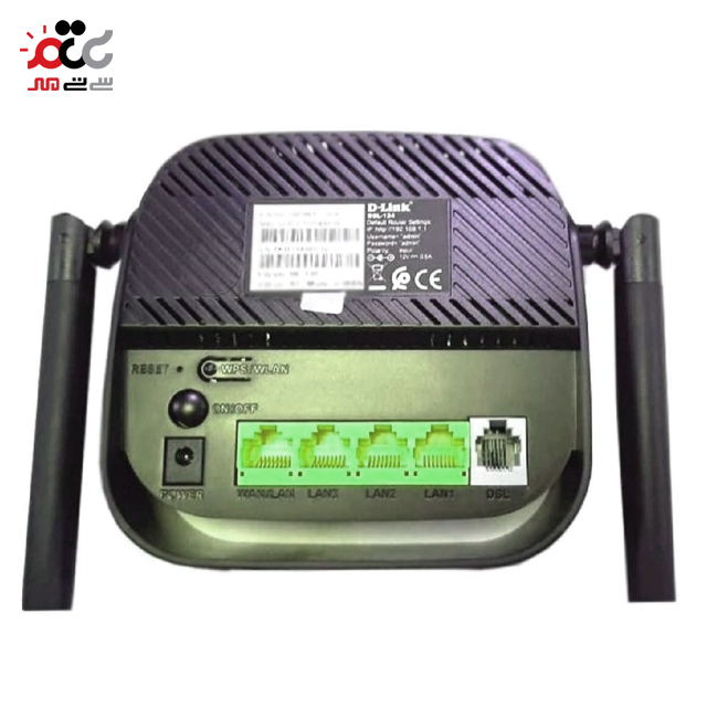 مودم روتر بی سیم N300  ADSL2 دی-لینک مدل DSL124