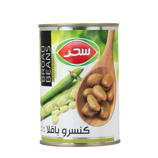 کنسرو باقلا سحر 410 گرمی