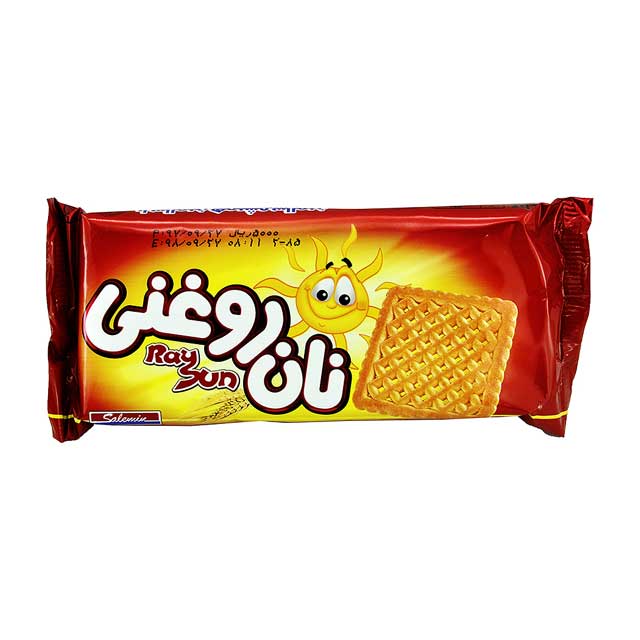 بیسکویت نان روغنی سالمین 65 گرمی