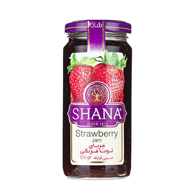  مربا توت فرنگی شانا 310 گرمی