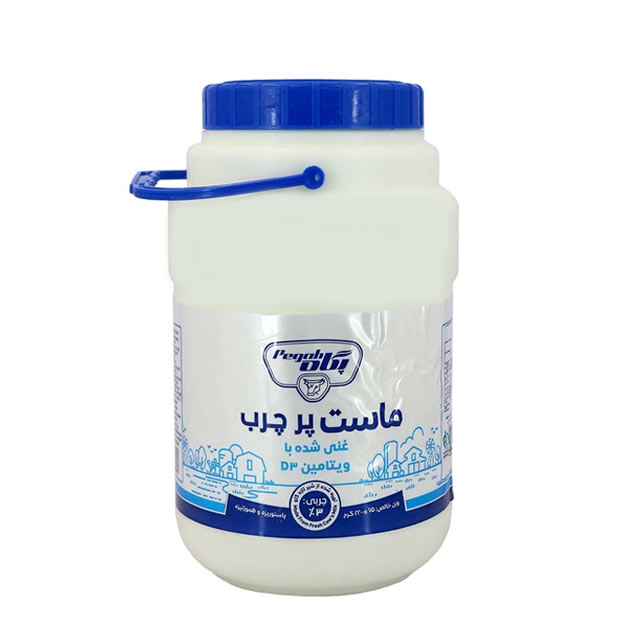ماست پر چرب غنی شده با ویتامین دی پگاه 2000 گرمی