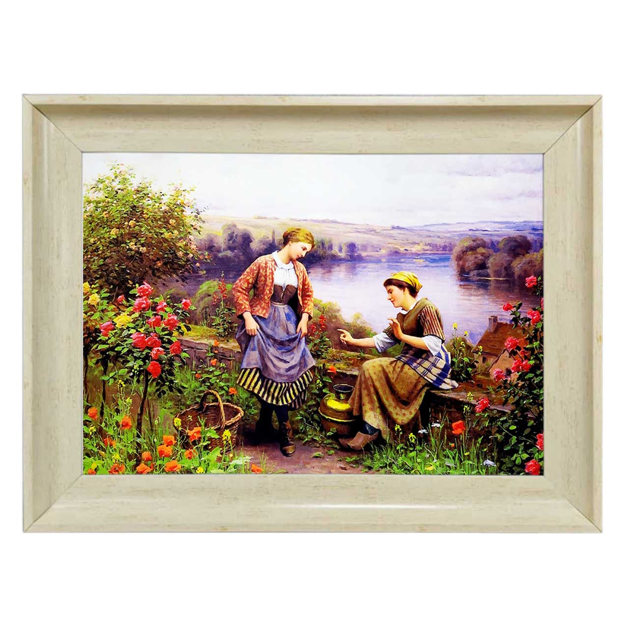 تابلو فرش چاپی طرح رقصنده کد 11008 سایز 70×50 سانتی متری