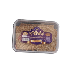 سوهان رژیمی چهار مغز عسلی دانه طلایی 300 گرمی