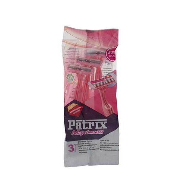 خودتراش پاتریکس مدل Maximum بسته 3 عددی