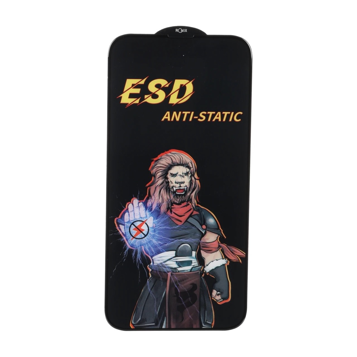محافظ صفحه نمایش شیشه ای Full Cover ESD Anti Static - Ronix مدل Apple iPhone 13 Pro Max / iPhone 14 Plus