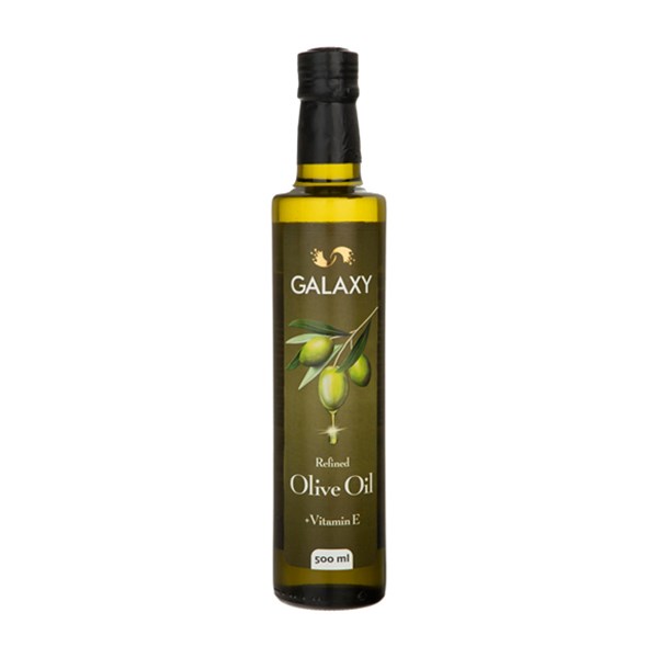 روغن زیتون تصفیه شده گلکسی 500 میلی لیتری