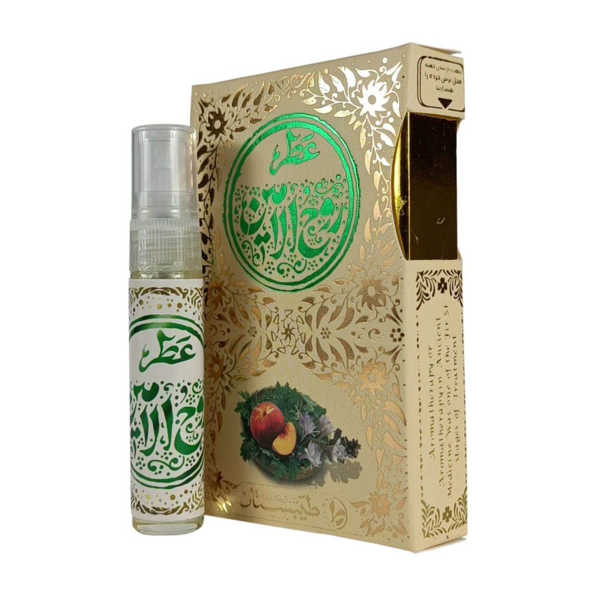 عطر جیبی طیبستان مدل روح الامین حجم 5 میلی لیتری