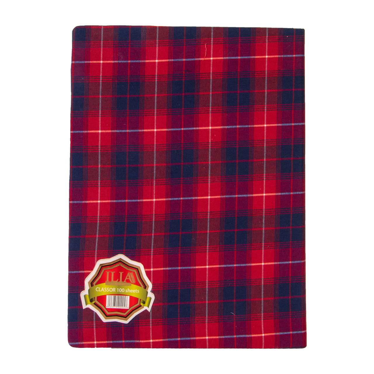 کلاسور پارچه ای قفل فلزی ایلیا 100 برگ