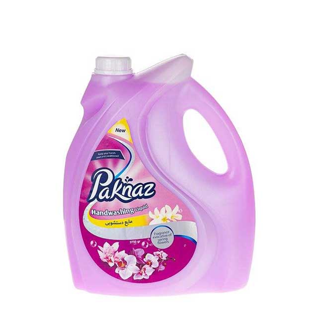 مایع دستشویی سرخابی پاکناز 3750 گرمی