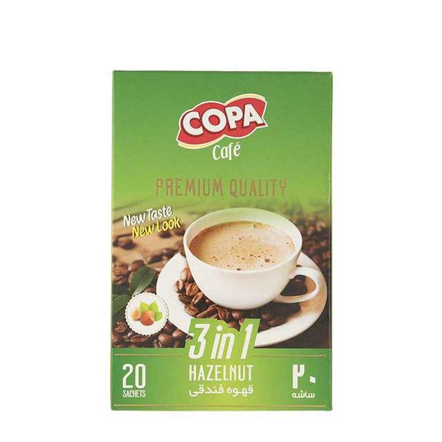 کافی میکس فندقی کوپا 20 عددی