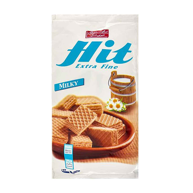 ویفر با کرم شیری هیت شیرین عسل 200 گرمی