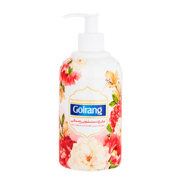 مایع دستشویی صدفی قرمز گلرنگ 500 گرمی