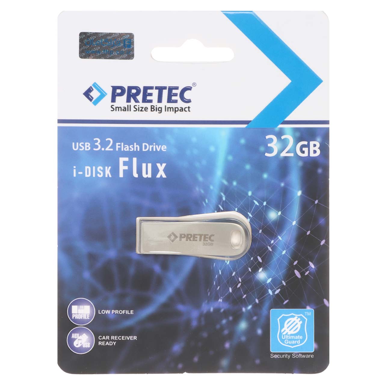 PRETEC i-Disk Flux USB 3.2 Flash Memory-32GB(گارانتی فراگامان) 