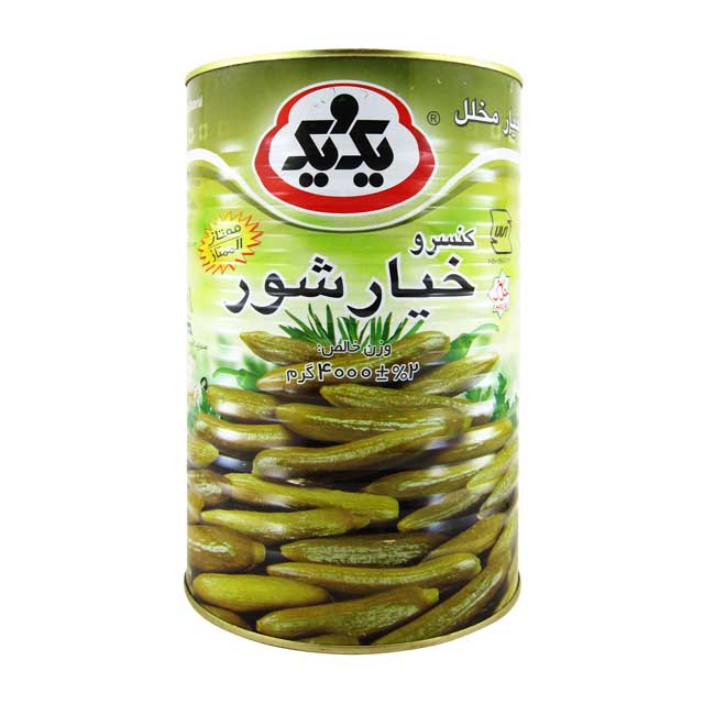 خیارشور ممتاز یک و یک 4000 گرمی