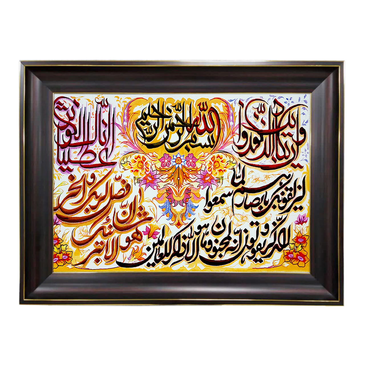 تابلو فرش چاپی طرح وان یکاد کد 15039 سایز 40×60 سانتی متری