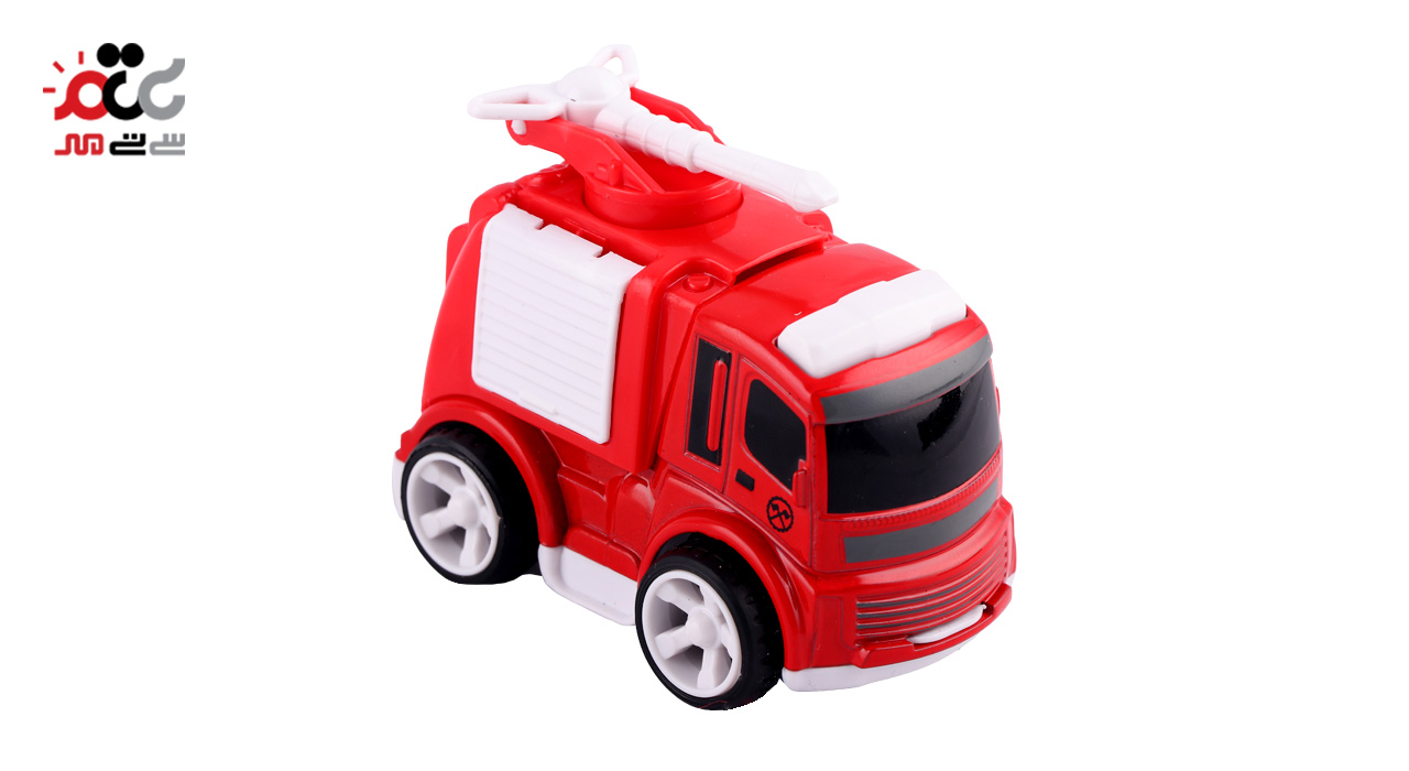 اسباب بازی ماشین آتش نشانی فلزی کد 2499