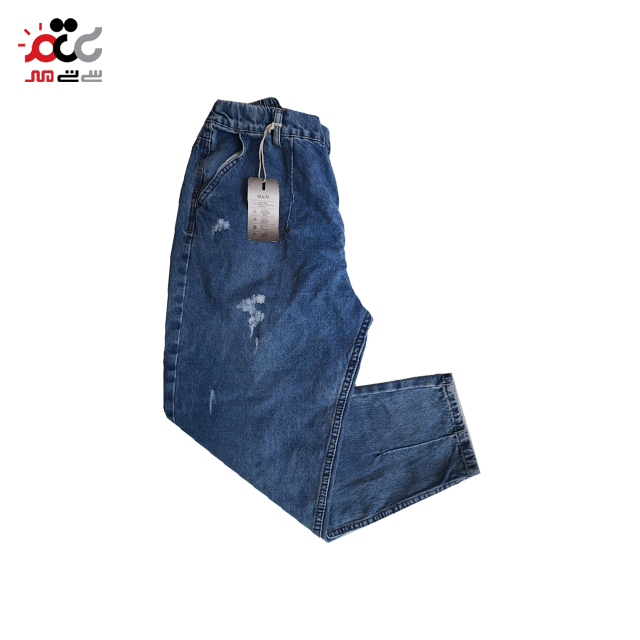 انواع شلوار جین کمر کش مدل مام استایل 