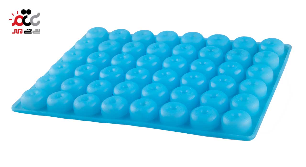 قالب سیلیکونی پاستیل مدل دوناتی سایز کوچک 48 عددی