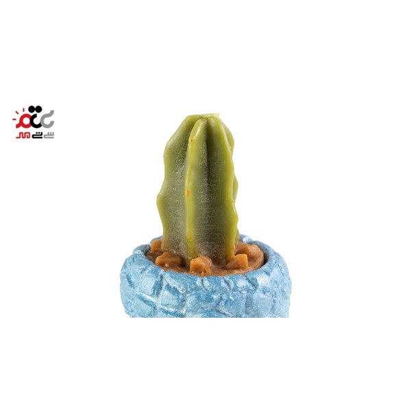 شمع مدل گلدان کاکتوس