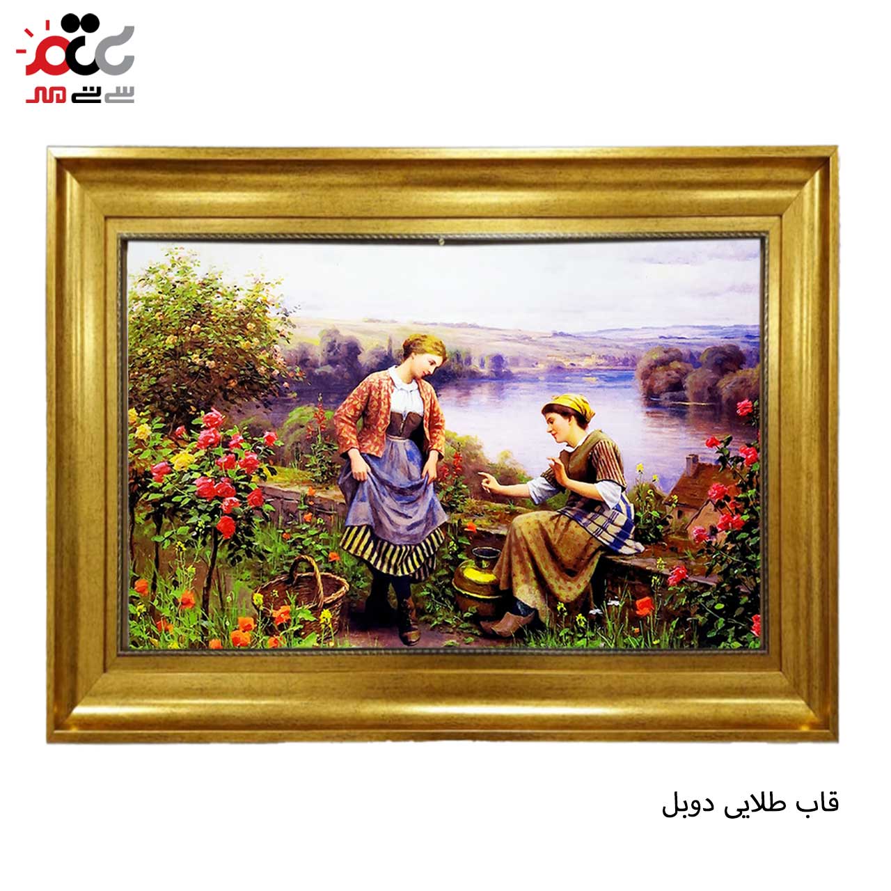 تابلو فرش چاپی طرح رقصنده کد 11008 سایز 100×70 سانتی متری