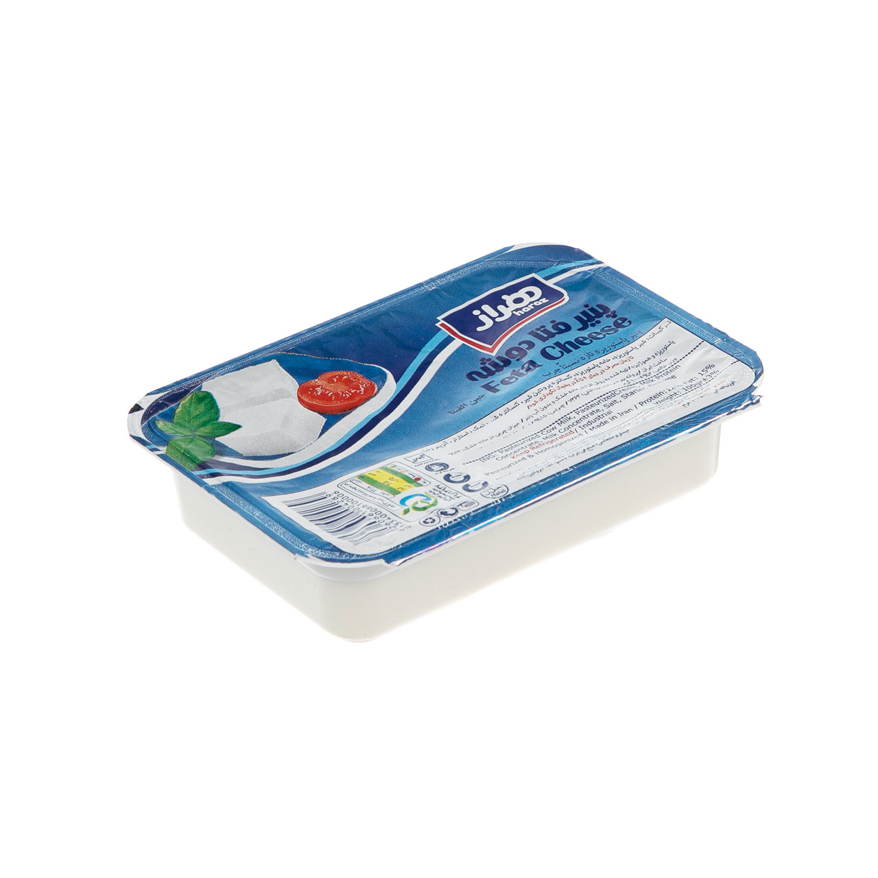 پنیر نسبتا چرب فتا دوشه هراز 100 گرمی