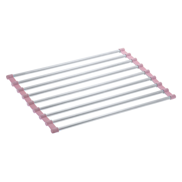 آبگیر فلزی کنار سینک البرز مدل تاشو