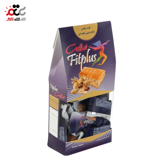 فرآورده بادام زمینی و کنجد با روکش کارامل سلامت 280 گرمی