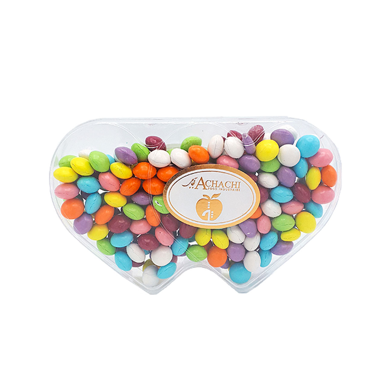 شوکو دراژه کاکائویی دو قلبی آچاچی 150 گرمی