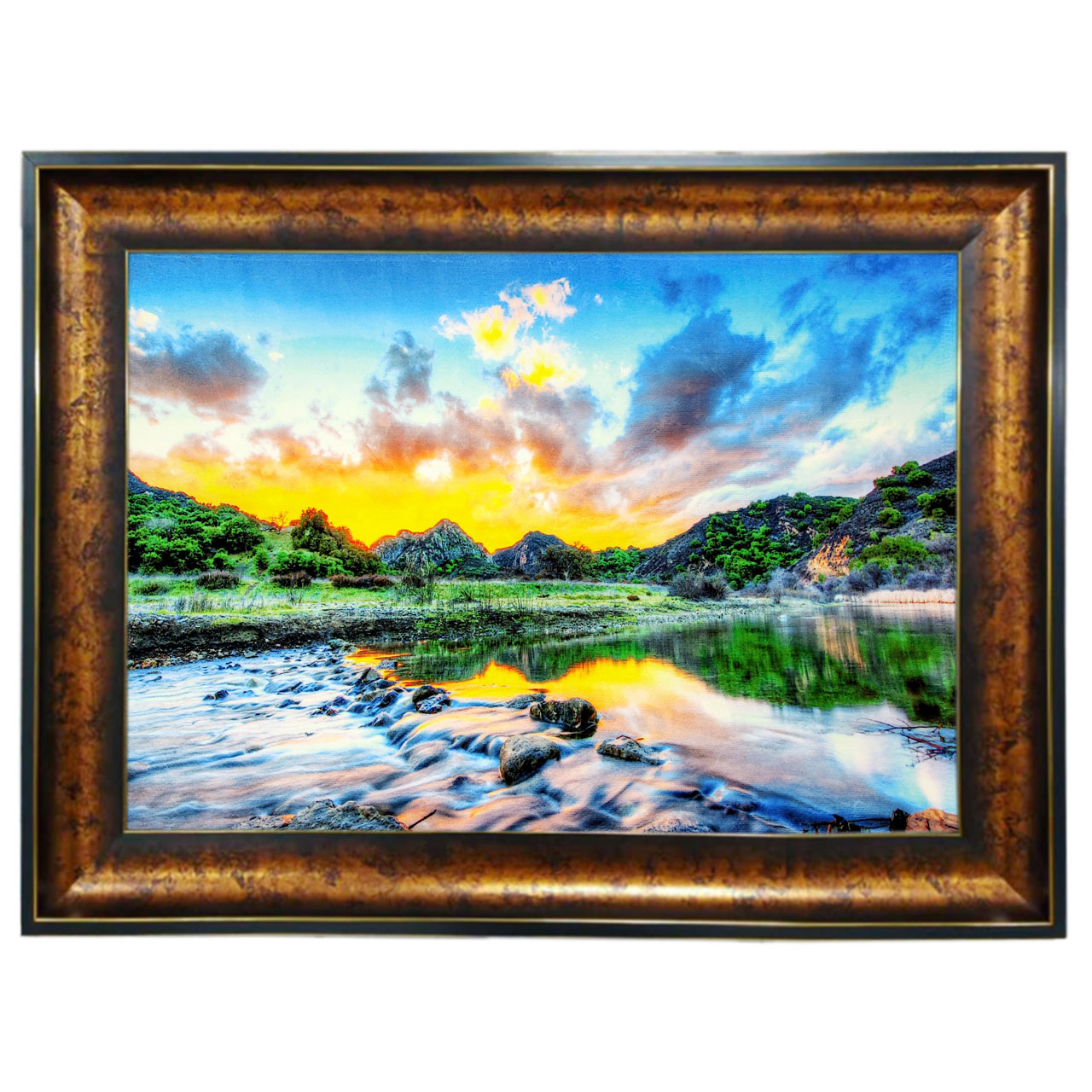 تابلو فرش با زیبا ترین قاب