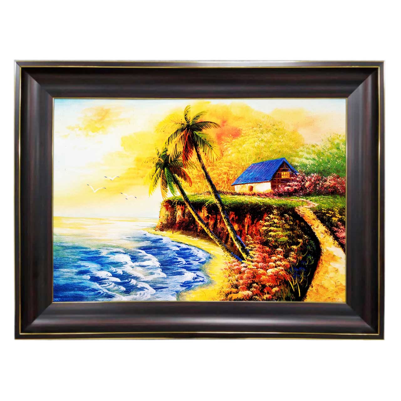 تابلو فرش با زیبا ترین قاب