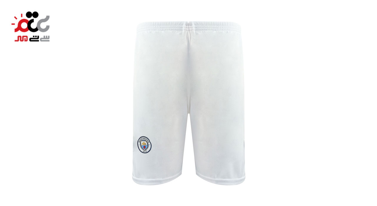 ست تی شرت و شلوارک ورزشی مردانه طرح منچستر سیتی مدل 2021